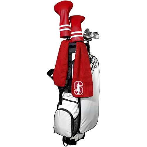 Team Golf NCAA Stanford Cardinal Microfiber Golf Towel, 16x40 (Multicolor) - image 3