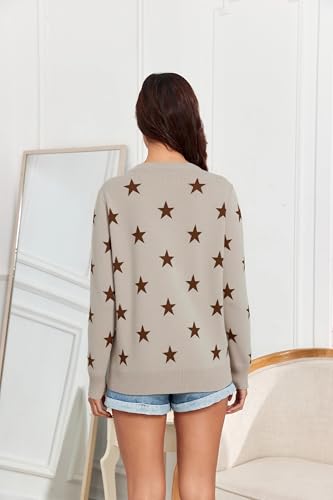 Image of TASAMO Women's Lightweight Button Down Cardigan Sweaters Long Sleeve Classic V Neck Knit Soft Shrugs with Pocket