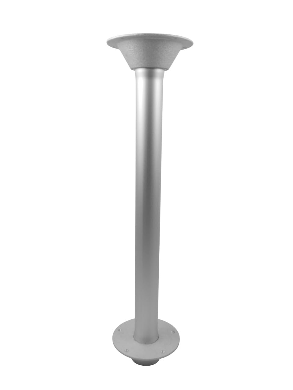 Aluminium Tischfuß komplett, Tischrohr, Bodenbasis & Tischbasis, Bootstisch, Campingtisch, freistehend, Camper, Caravan, Wohnmobil, DIY