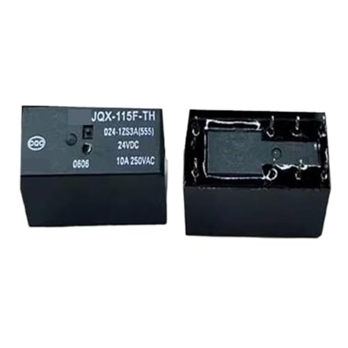 Relais JQX-115F-TH 24V DC 10A à 8 broches pour automatisme industriel