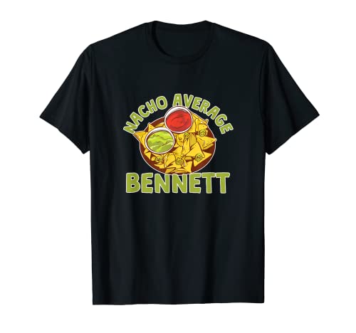 Nacho Promedio Bennett Nombre personalizado Apodo personalizado Camiseta