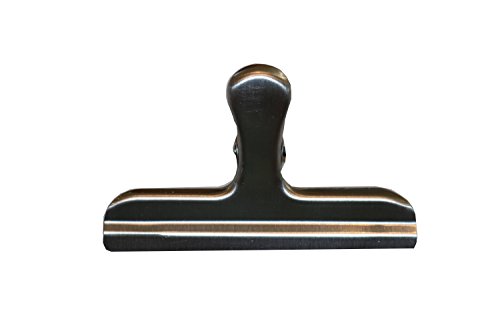 Chip Clip- Heavy Duty 4 Jumbo Stainless Steel Bag Clip (Set of 6 )