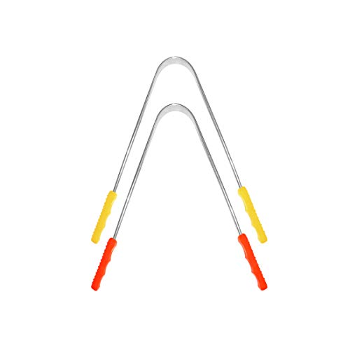 Image of steel Tongue Cleaners for adult pack of (2)
