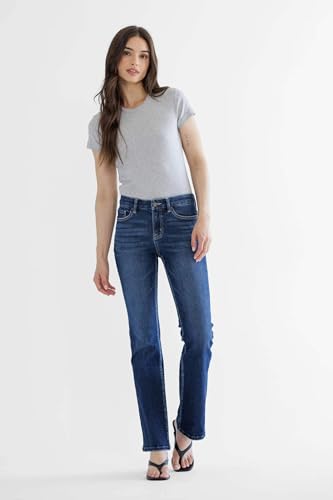 SALT TREE Mica Denim - Mid Rise Boot Cut Jeans - MDP-B5114