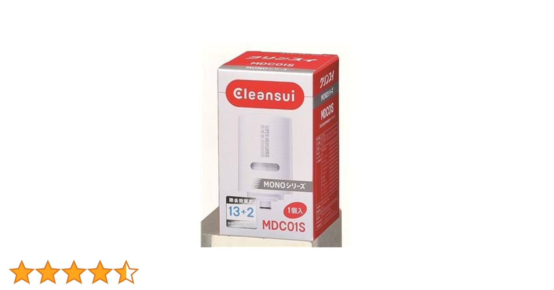 M*t様 新品未使用　クリンスイ MDC01Sカートリッジのみ　計4個 クリンスイ 蛇口直結型 浄水器 カートリッジ MDC01S 4個 セット