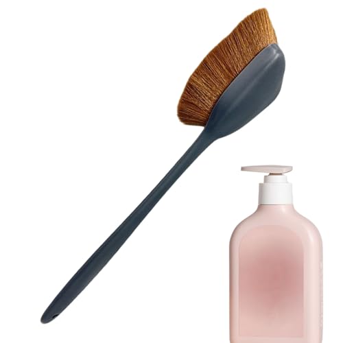 Walopola Aplicador de loción de espalda para mujeres, aplicador de crema de espalda, cepillo de maquillaje corporal para broncear, contorno, hidratante, base líquida, para pulir la cobertura de las