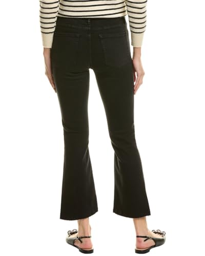 Le Crop Black Thorn Mini Bootcut Jean2