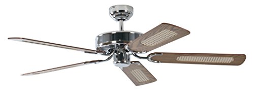 Ventilador de techo Pepeo Potkuri de 132cm con aspas de madera de roble 3