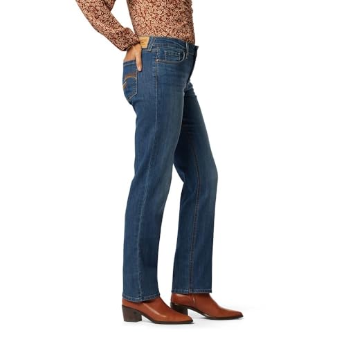 Levi Strauss Signature Gold Women's True Straight Jeans (Brushed)2