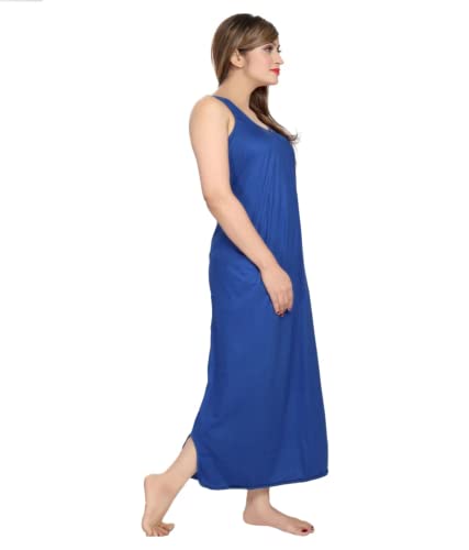 Image of H & C Full Length Women's Hosiery Cotton Fabric Long Nighty Slip /Camisole Slip /Night Wear Maxi for Women Free Size