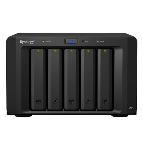 Image of Synology 5bay Expansion Unit DX517 (Diskless) 157 mm x 248 mm x 233 mm