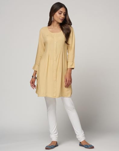 Image of Fabindia Womens Cotton Regular fit Churidar Pants