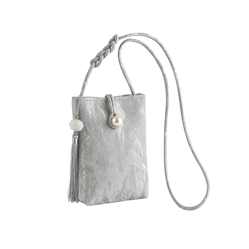 Women Mini Crossbody Bags Small Shoulder Bags CellPhone Purse Tassels Wallet Purse for Women