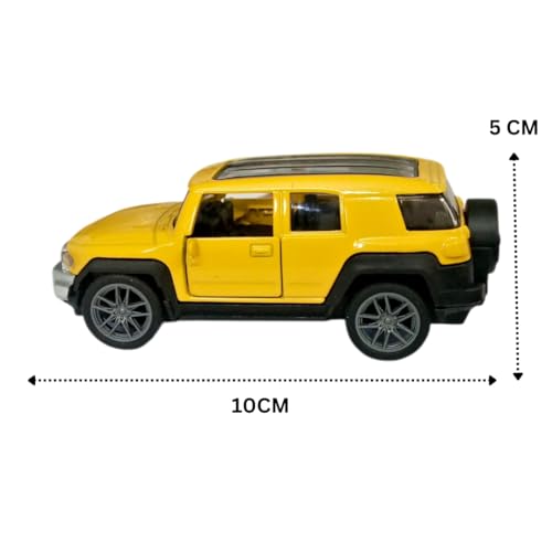Image of Stylbase die cast Pull Back Cars for Kids 10 Cm Alloy Metal car Kids Toys for 2 - 5 Years | Vehicles Toys with Openable Door Games for Boys Playtime Adventures Birthday Gift