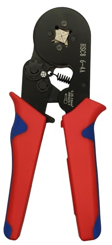 Image of Inditrust HSC8 6-4A AWG23-10 Wire Stripper Self Adjusting Crimping Plier Ratcheting Ferrule Crimper Tool
