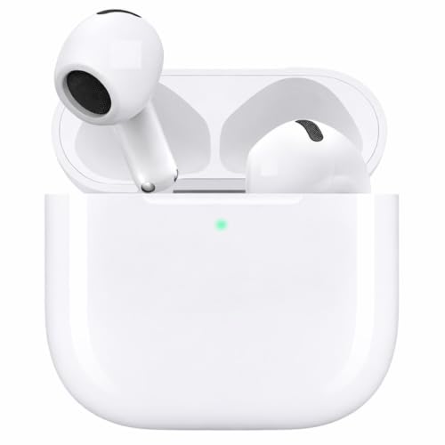 Image of Earbud 4 Wireless Bluetooth Earbuds with Deep Bass,Fast Charging Case Wireless USB-C Type H1 Chip Earbuds with Powerful,Noise Cancellation,Long Battery Backup