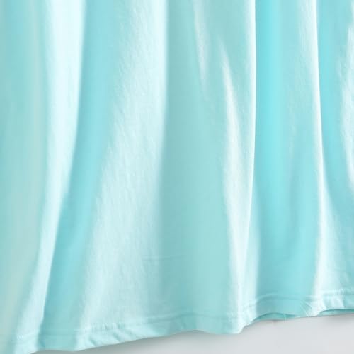 Image of PNAEONG 3 Pack Women's Cotton Nightgown Short Sleeve Shirt Print Sleepdress