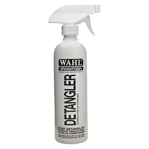 WAHL Dog Detangler Spray, 500 ml, Dematting & Detangling Spray, Leaves Hair Tangle Free, Grooming Pets at Home, Contains vitamins A D and E, Hair Conditioner for Dogs Cover