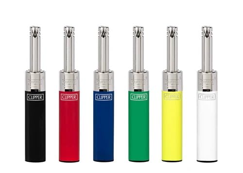 Clipper Mini Tube Encendedores Rellenables Pack 6 miniatura 1