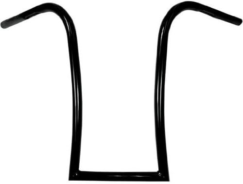 NYC Choppers 1in. Curves Ape Hanger Handlebar - 18in. Ape - Black , Color: Black, Handle Bar Size: 1in. NY-7340-18B