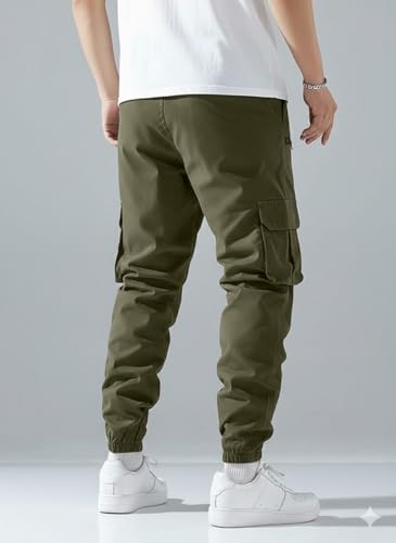 Image of INKKR Men Cargo || Men Zipper Cargo Pants Cotton ||