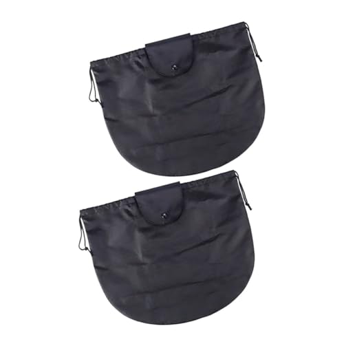 Mikinona Motorcycle Bags 2pcs Drawstring Holder Pouch for Bicycles Baseball Ski Helmets Sturdy and Easy to Carry