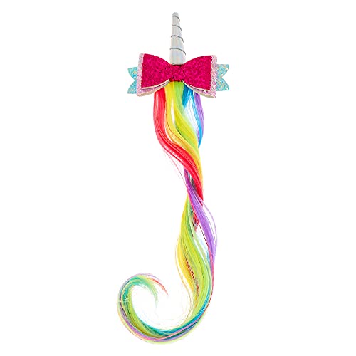 Claires-Club-Little-Girl-Unicorn-Rainbow-Faux-Hair-Barrette