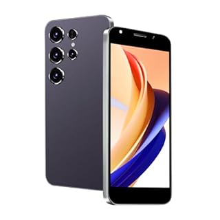 DEMANN GMBH Entsperren Sie Ihr Telefon, 5.0-Zoll-Bildschirm, 2GB RAM + 16GB ROM/TF 128GB, 2MP + 2MP Dual-Kamera, Unterstützung für 4G LTE FDD TDD, Dual-SIM, geeignet für Anfänger. (Purple, 27)