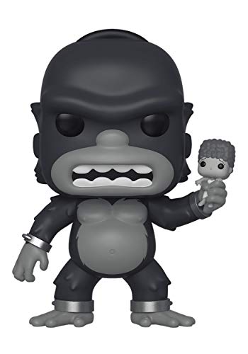 Funko Pop! Vinyl: Animation: Simpsons-Homer Simpson Kong - The Simpsons - Figura de Vinilo Coleccionable - Idea de Regalo- Mercancia Oficial - Juguetes para Niños y Adultos - TV Fans