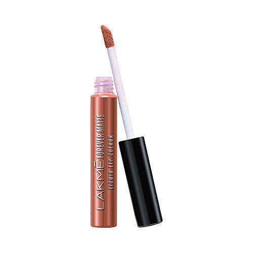 Image of LAKME Forever Matte Liquid Lip Colour, Nude Dream, 5.6ml & LAKME Forever Matte Liquid Lip Colour, Nude Latte, 5.6ml
