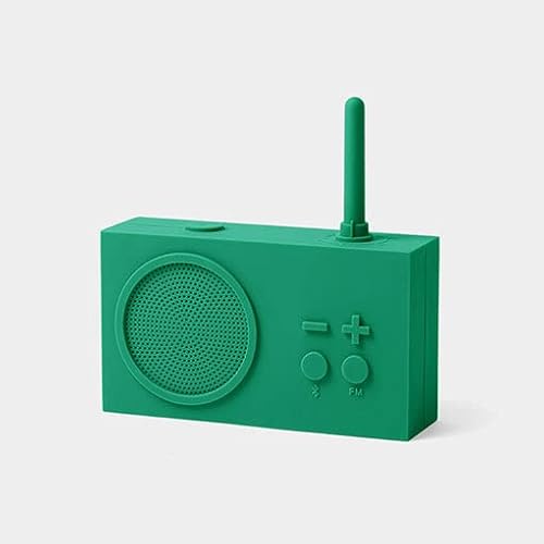 Lexon TYKHO3 Radio FM + Haut-Parleur Bluetooth - Vert Cover