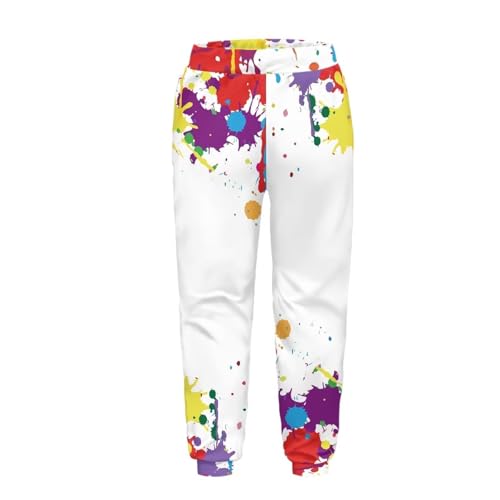 Cozeyat Boys Girls Winter Fall Long Ankle Length Sweatpants Loose Fit,Softy Sport Jogger Pants for Kids 4-15 Years4