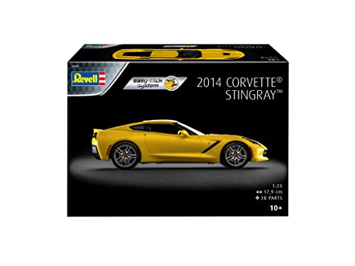 Revell 07825 Modellbausatz 2014 Corvette Stingray Easy-Click-System – Bild 2