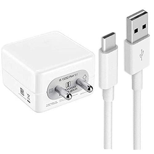 33W Ultra Fast Type-C Charger for Realme C55 Original Wall Mobile Charger Qualcomm QC 3.0 Quick Rapid Charger with 1m Type C USB Data Cable (White, Dash, BRT.D6) (B0CJNXWQLX) Amazon Price History, Amazon Price Tracker