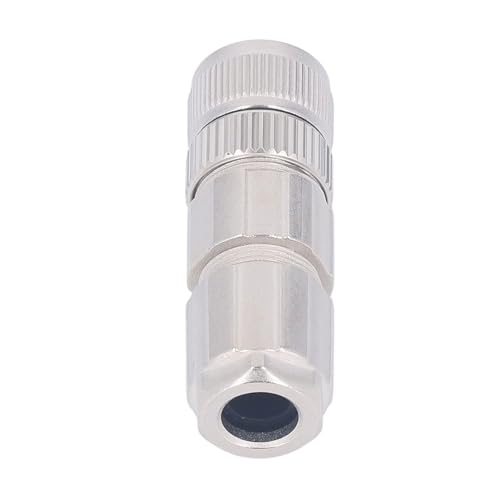 Conector aviación recto 4 pines IP67 ignífugo miniatura 5