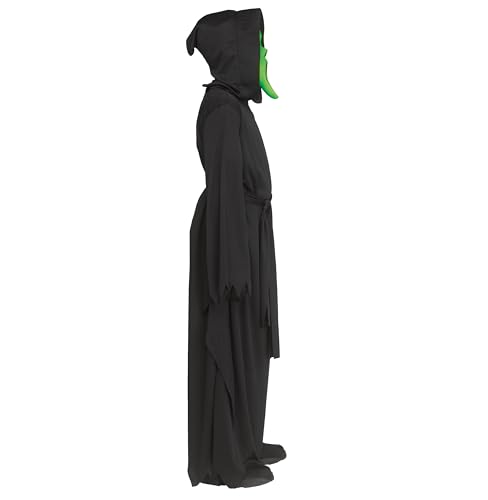 Disfraz Fun World Ghost Face Fluorescente Verde Niño L miniatura 2