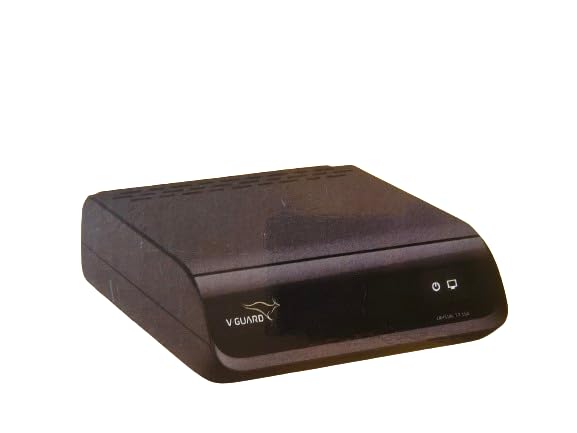 V-Guard Crystal TT 150 TV Stabilizer with Digital Display for 203 cm (80") TV + Set Top Box + Home Theatre System/Gaming Console (Working Range: 90-290 VAC; 3 A)