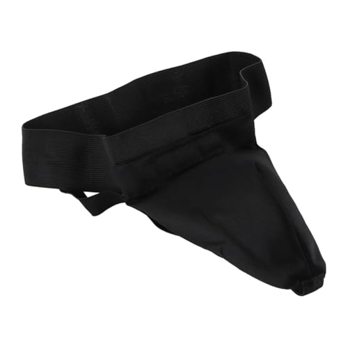 Gorise Protector de Entrepierna para Hombre con Copa para Boxeo, Muay Thai, Taekwondo, MMA, Deportes de Combate, cinturón Ajustable, Negro, Talla M - imagen 4
