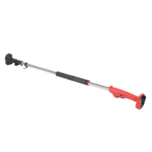 Hamwesh Poste de Extensión para Motosierra, Corte Seguro, Poste de Extensión Telescópico Ligero de Acero Inoxidable de 4,33-7,21 Pies, Podadora con Antideslizante para Recortar Ramas Altas y