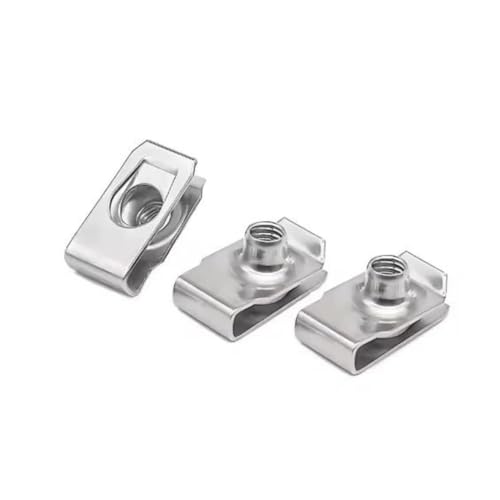 10/20�� �Y�f�| U�^�N���b�v �l�W�t�� M4 M5 M6 M8 M10 �������b�L�v���[�g���[�h�i�b�g ���[�t�X�v�����O�i�b�g Q312 �� �o�C�N�p(Galvanizing,M5(20pcs))