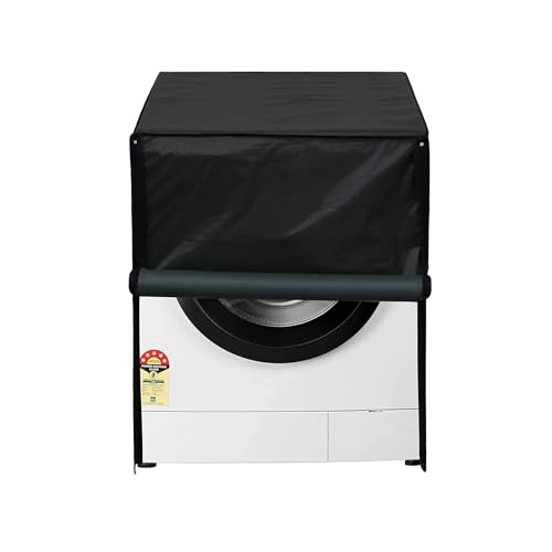 Image of Wings Star Front Load Washing Machine Cover Suitable for Bosch 6.5 kg, 7 kg, 7.5 kg, 8 kg, 8.5 kg, 9 kg. (63X63X81 CMS, Military Green)