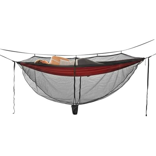 Mosquitera para hamaca, cama exterior con protección contra insectos - Cubierta protectora para hamaca, camping, mochilas, viajes, playa, terraza, balcón, jardín y