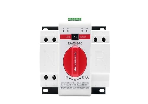 Commutateur de transfert automatique contre les pannes d'électricité du réseau triphasé