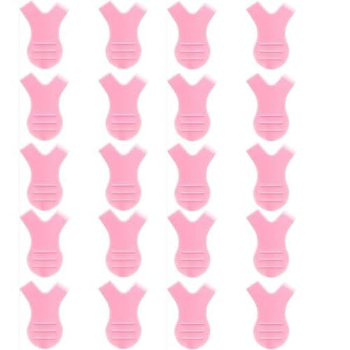 Brosse à Cils en Forme Y,20 PCS Peigne à Cils de Greffage Outil pour Extension de Cils Yeux Y Type Beauté Outil Auxiliaire pour Nettoyage d Extension de Cils