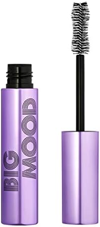 e.l.f. Big Mood Mascara, Instantly Creates Long-Lasting, Bold & Lifted, Voluminous Lashes, Infused with Jojoba Wax, Black, 0.30 fl Oz