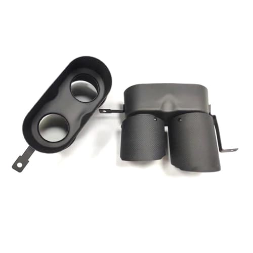 Escape de coche puntas de acero inoxidable 304 y carbono para embellecedor trasero G20 2019