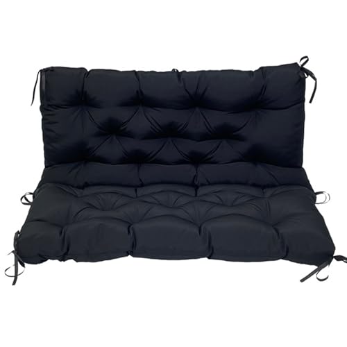 Balancelle d'extérieur imperméable avec attaches et dossier confortable - 2