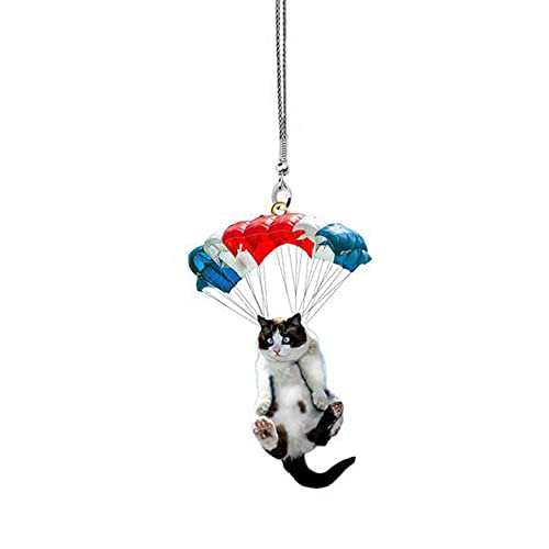 Auto Swingende Ornament, Swingende Kat Achterspiegel Hanger | Auto , Auto Charm Ornament, Sleutelhanger Decoraties voor Rugzak, Home Auto Decor
