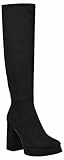 Nine West Women's VADDA Knee High Boot, Black 001, 7