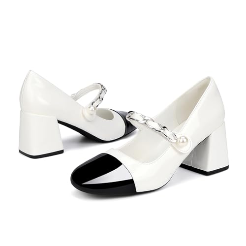 GOTOGO Women's Mary Jane Shoes2